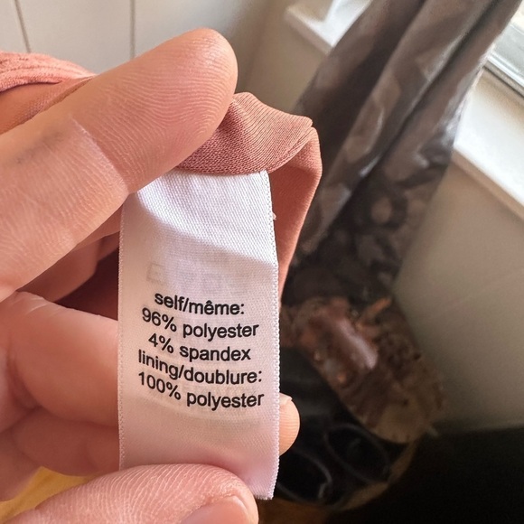 Maurice’s Mauve Pink Waffle Knit A-Line Women’s Dress Size Large - Picture 8 of 10